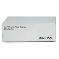Minicom advanced systems Cat5 Audio Video Display Line Splitter (0VS22015)